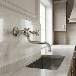 AquaTrimo Vivaldi klassieke keuken muurkraan chroom 21VV7068CM